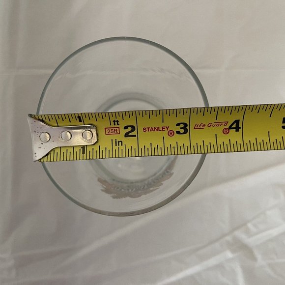 Rainforest Cafe Downtown Disney Anaheim Collectable Hurricane Souvenir Glass Cup - Picture 7 of 10